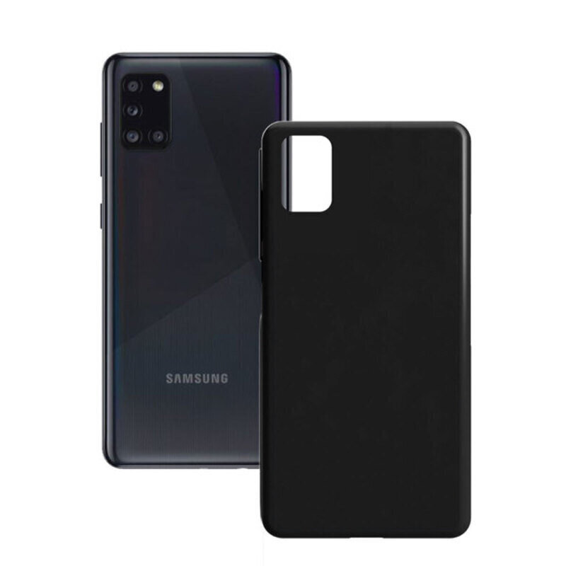 Contact Silk TPU, paredzēts Samsung Galaxy A31, melns цена и информация | Telefonu vāciņi, maciņi | 220.lv