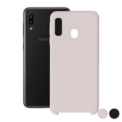 Чехол для мобильного телефона Samsung Galaxy A30 Ksix Soft: Цвет - Чёрный цена и информация | Чехлы для телефонов | 220.lv