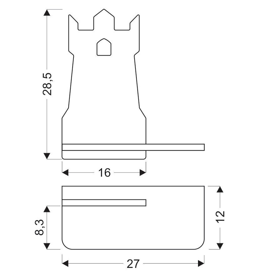 Candellux bērnu sienas lampa Tower цена и информация | Sienas lampas | 220.lv