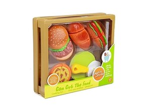 Burgeru komplekts griešanai, kastītē cena un informācija | Rotaļlietas meitenēm | 220.lv