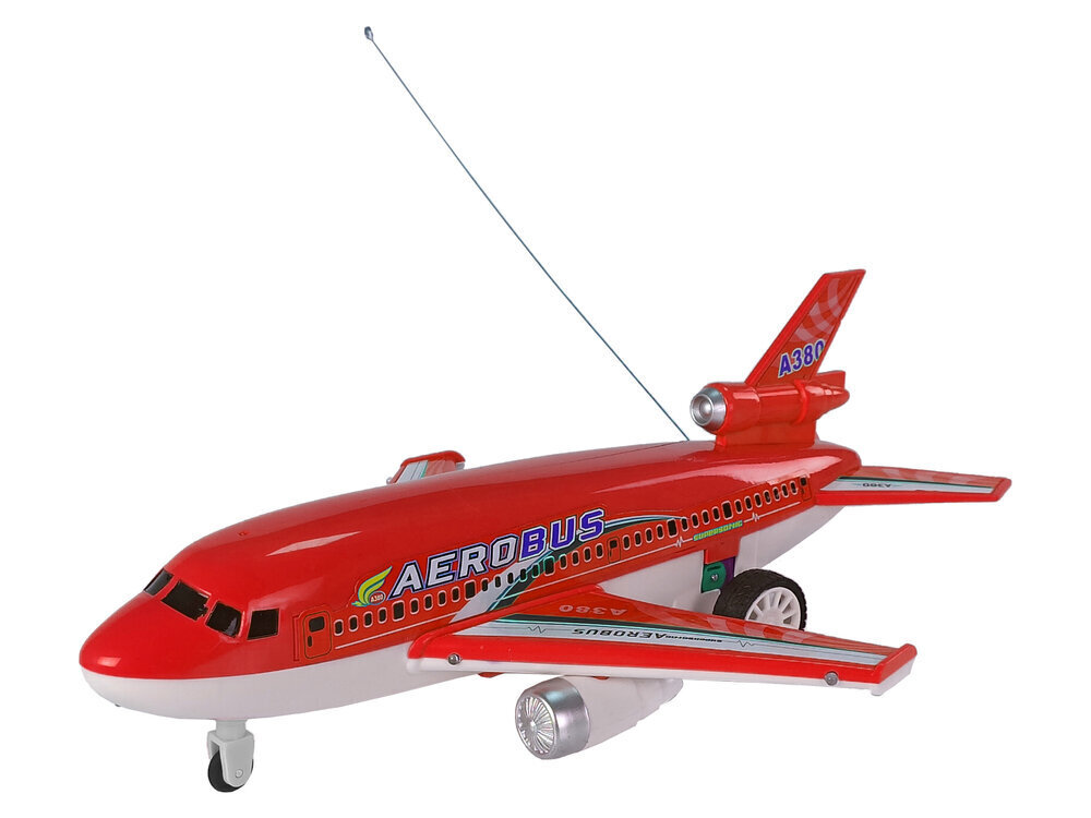 Attālināti vadāma lidmašīna, sarkana цена и информация | Rotaļlietas zēniem | 220.lv