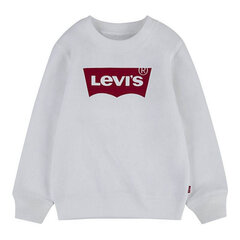 Детская толстовка Levi's Batwing Crewneck, белая цена и информация | Свитеры, жилетки, пиджаки для мальчиков | 220.lv