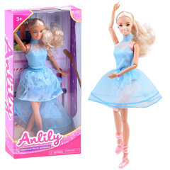 Lelle - Anlily ar zilu kleitu cena un informācija | Rotaļlietas meitenēm | 220.lv