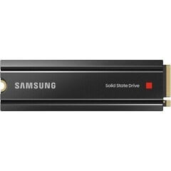 Жесткий диск Samsung 980 PRO Heatsink M.2 NVMe SSD (MZ-V8P1T0CW), 1 TB, PCIe 4.0 цена и информация | Внутренние жёсткие диски (HDD, SSD, Hybrid) | 220.lv