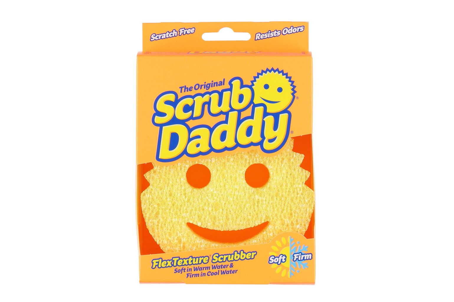 Sūklis Scrub Daddy Original, dzeltens cena un informācija | Tīrīšanas piederumi | 220.lv