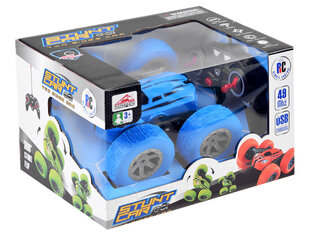 Дистанционно управляемый акробатический автомобиль - Stunt, синий цена и информация | Игрушки для мальчиков | 220.lv