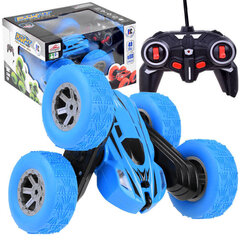 Дистанционно управляемый акробатический автомобиль - Stunt, синий цена и информация | Игрушки для мальчиков | 220.lv