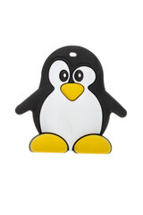 Bocioland silikona graužamā rotaļlieta, pingvīns, BOC0512 cena un informācija | Zobu riņķi | 220.lv