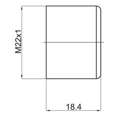 Аэратор Rubineta Spider F22x1 (Q8), 636766B цена и информация | Аксессуары для душа, смесителей | 220.lv