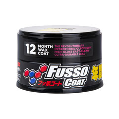 SOFT99 FUSSO COAT 12 MONTHS WAX DARK 200g - Sintētiskais aizsargvasks cena un informācija | Auto ķīmija | 220.lv