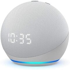 Amazon Echo Dot 4 Clock, balts цена и информация | Аудиоколонки | 220.lv