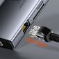 Hub 9in1 Baseus Metal Gleam Series, USB-C to 3x USB 3.0 + HDMI + USB-C PD + Ethernet RJ45 + microSD/SD + VGA цена и информация | Adapteri un USB centrmezgli | 220.lv