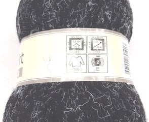 Нитки для вязания YarnArt Legend 100г; цвет черный 9006 цена и информация | Принадлежности для вязания | 220.lv