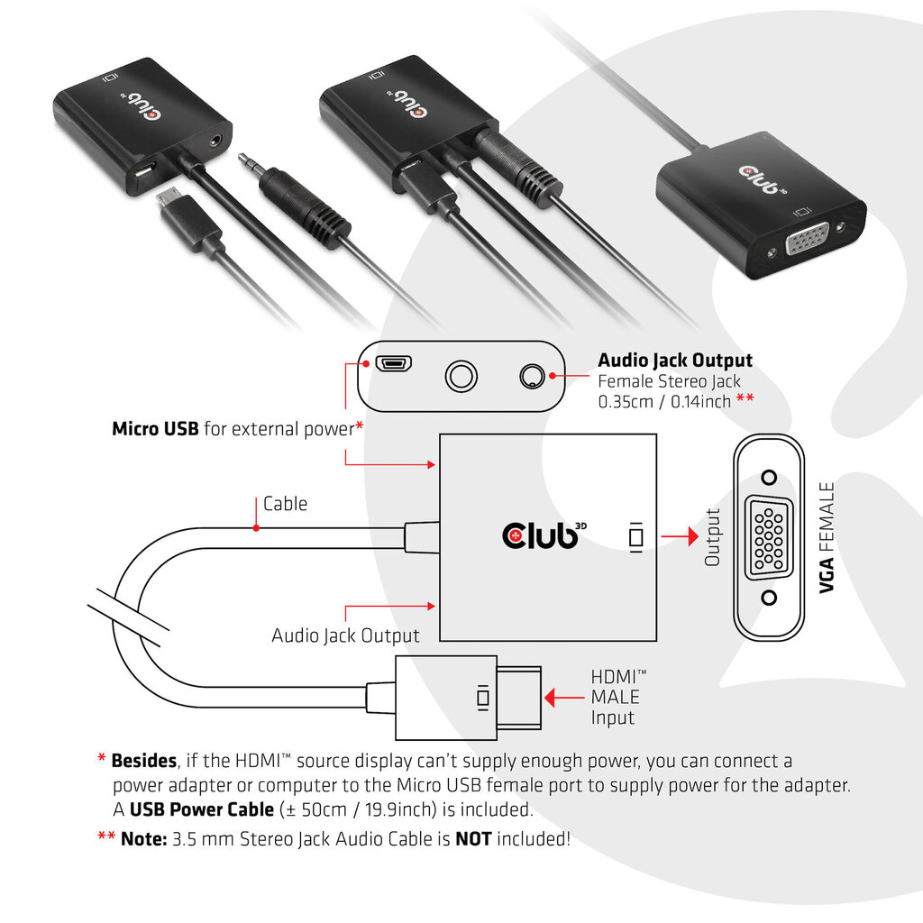 Club 3D CAC-1302 цена и информация | Adapteri un USB centrmezgli | 220.lv