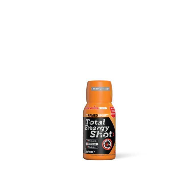 Namedsport Total Energy Shot Orange koncentrāts, 60 ml cena un informācija | Uztura bagātinātāji enerģijai | 220.lv