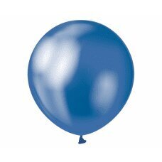 Baloni Beauty & Charm, zils platīns, 12 cm, 20 gab. цена и информация | Baloni | 220.lv