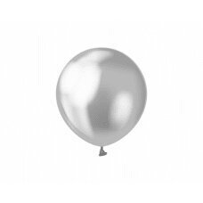 Baloni Beauty & Charm, sudraba platīna, 12 cm, 20 gab. cena un informācija | Baloni | 220.lv