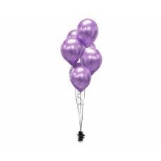 Baloni Beauty & Charm, platīna violets, 30 cm, 7 gab. цена и информация | Шары | 220.lv