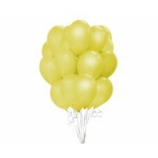 Baloni Beauty & Charm, dzelteni pasteļtoņi, 30 cm, 50 gab. cena un informācija | Baloni | 220.lv