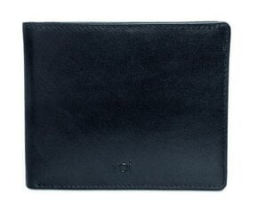 Мужской кожаный кошелек VOI leather design, чёрный цена и информация | Мужские кошельки | 220.lv