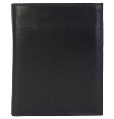 Мужской кожаный кошелек VOI leather design, чёрный цена и информация | Мужские кошельки | 220.lv