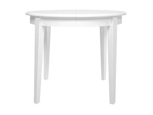 Раскладной стол BRW Lucan 3, белый цена и информация | Кухонные и обеденные столы | 220.lv