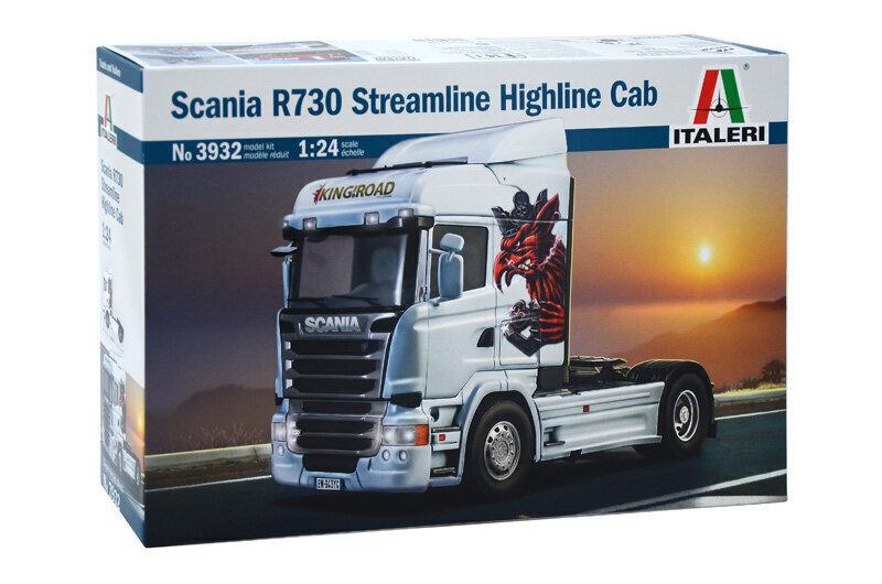 Italeri - Scania R730 Streamline Highline Cab, 1/24, 3932 cena un informācija | Konstruktori | 220.lv