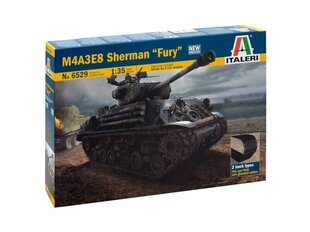 Сборная пластиковая модель Italeri - M4A3E8 Sherman Fury, 1/35, 6529 цена и информация | Конструкторы и кубики | 220.lv