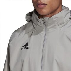 Vīriešu sporta jaka Adidas Condivo 20 Allweather M ED9192 52093, pelēka cena un informācija | Sporta apģērbs vīriešiem | 220.lv