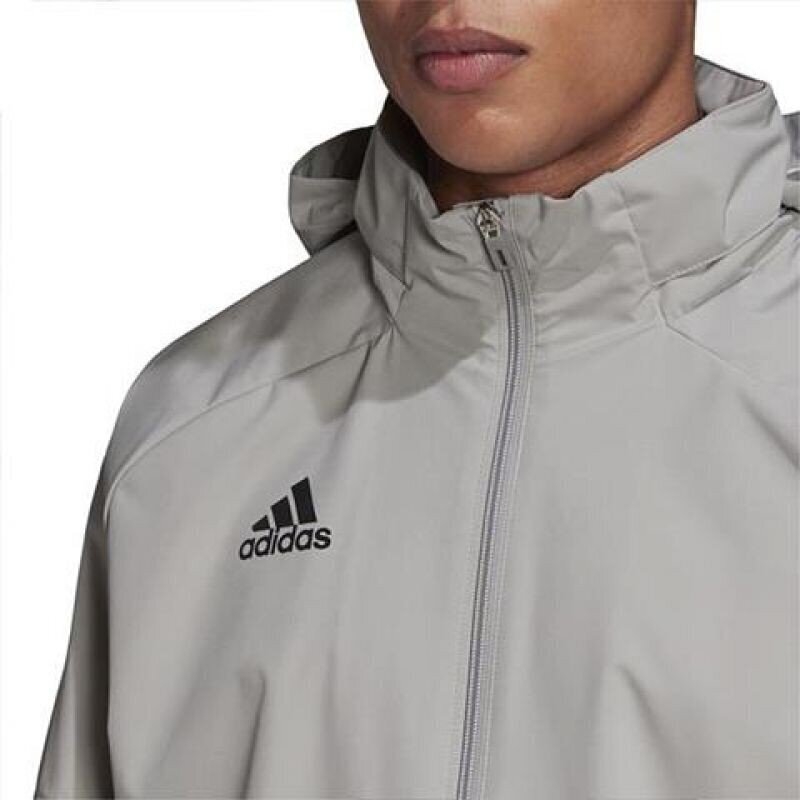 Vīriešu sporta jaka Adidas Condivo 20 Allweather M ED9192 52093, pelēka цена и информация | Sporta apģērbs vīriešiem | 220.lv