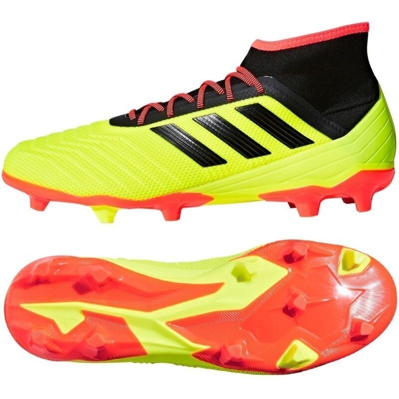 Futbola apavi Adidas Predator 18.2 FG M DB1997 (44731) цена и информация | Futbola apavi | 220.lv