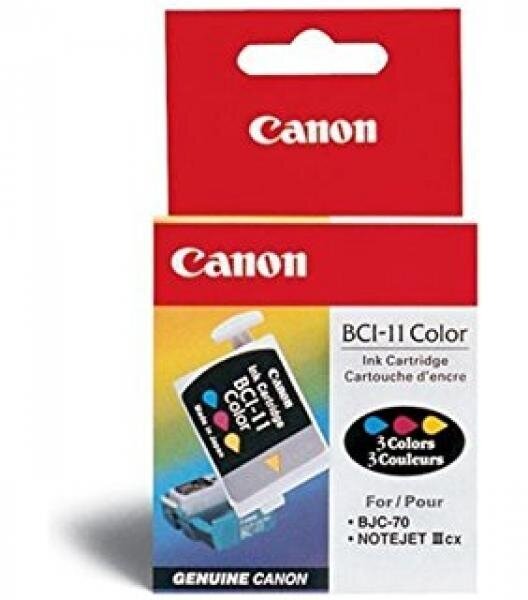 Canon kasetne analog BCI-11 C/M/Y cena un informācija | Tintes kārtridži | 220.lv