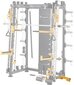 Caurule stienim Power Rack inSportline CC400 цена и информация | Spēka trenažieri | 220.lv