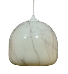 Balta marmora piekaramā lampa Ning cena un informācija | Lustras | 220.lv