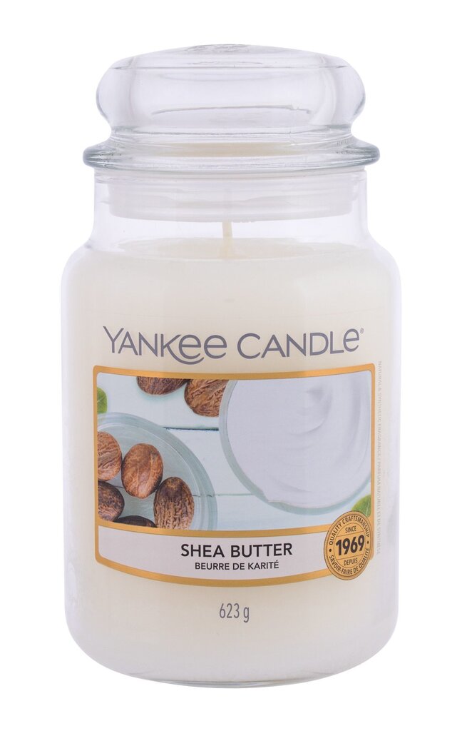 Aromātiskā svece Yankee Candle Shea Butter 623g cena un informācija | Sveces un svečturi | 220.lv