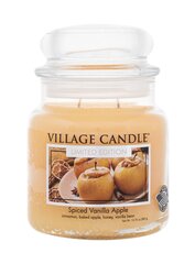 Ароматическая свеча Village Candle Spiced Vanilla Apple 389 г цена и информация | Подсвечники, свечи | 220.lv