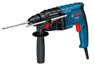 Bosch GBH 2-20 Perforators / 650W / 10 mm / 1300 rpm / 2980 bpm / 2.3kg cena un informācija | Skrūvgrieži, urbjmašīnas | 220.lv