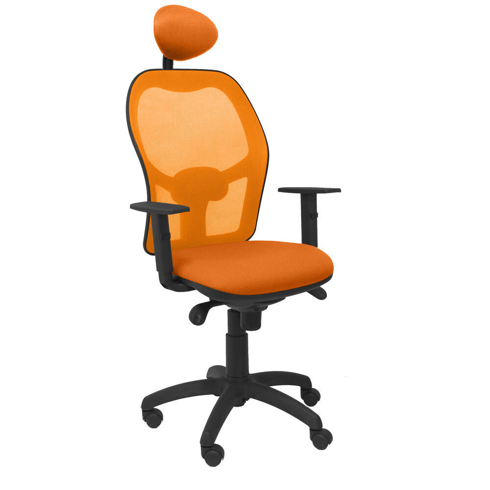 Biroja krēsls ar galvas balstu Jorquera Piqueras y Crespo ALI308C, oranžs cena un informācija | Biroja krēsli | 220.lv