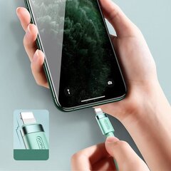 Магнитное беспроводное зарядное устройство, Joyroom, 15 Вт., с кабелем USB / USB-C, черный цена и информация | Кабели для телефонов | 220.lv