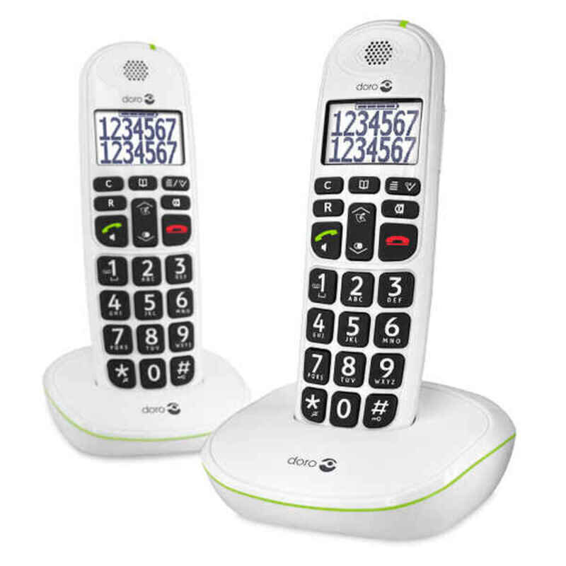 Doro PhoneEasy 110, melns cena un informācija | Stacionārie telefoni | 220.lv