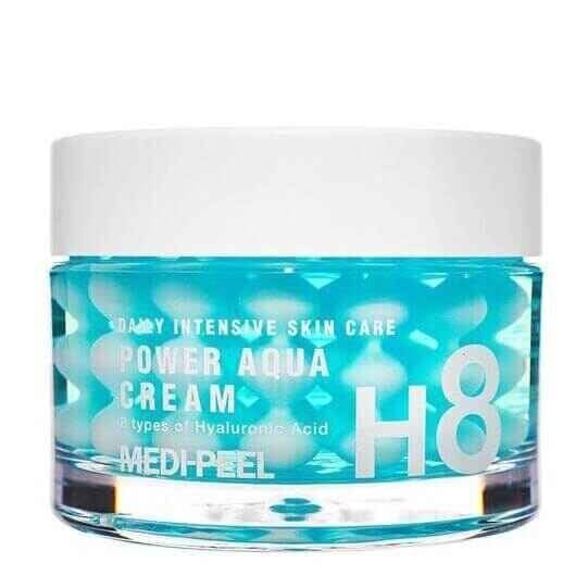 Dziļi mitrinošs krēms ar peptīdiem - Medi-peel Blue Aqua Tox Cream, 50 ml cena un informācija | Sejas krēmi | 220.lv