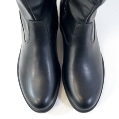 Кожаные ботинки Черный 36 MJ 10411311 36 цена и информация | Женские сапоги | 220.lv