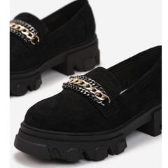 Женская уличная обувь на каблуке 412184 01, черная/sams, 412184*01-041 цена и информация | Женские туфли | 220.lv