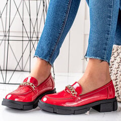 Красные классические туфли на каблуке Sergio Leone цена и информация | Женская обувь - лодочки  | 220.lv