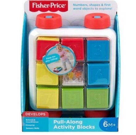 Klucīši ar ratiņiem Fisher-Price cena un informācija | Rotaļlietas zīdaiņiem | 220.lv