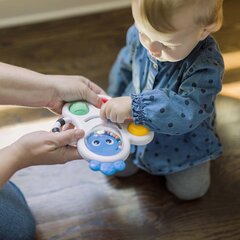 Погремушка-грызунок BABY EINSTEIN Push Bubble Pop, 12684 цена и информация | Игрушки для малышей | 220.lv