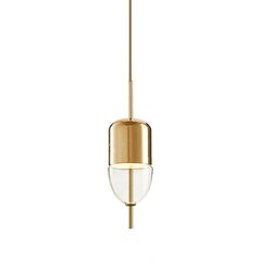 Piekaramā lampa Duet B, Gold cena un informācija | Lustras | 220.lv