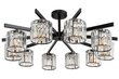 Piekarināmā lampa Crystal Chic 10, Black цена и информация | Lustras | 220.lv