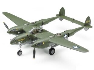 Пластиковая сборная модель Tamiya - Lockheed P-38 F/G Lightning, 1/48, 61120 цена и информация | Конструкторы и кубики | 220.lv