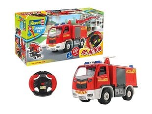 Revell - JUNIOR KIT RC Fire Truck, 1/20, 00970 cena un informācija | Konstruktori | 220.lv